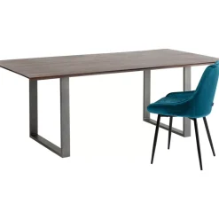 KARE Design Tische-Tisch Symphony Dunkel Rohstahl 200X100