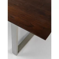 KARE Design Tische-Tisch Symphony Dunkel Silber 200X100