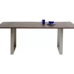 KARE Design Tische-Tisch Symphony Dunkel Silber 200X100
