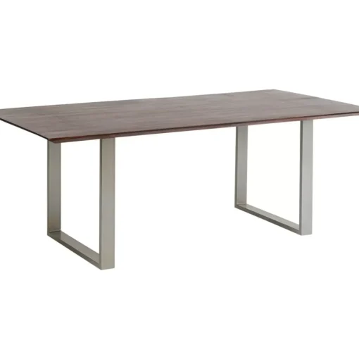 KARE Design Tische-Tisch Symphony Dunkel Silber 200X100