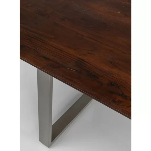 KARE Design Tische-Tisch Symphony Dunkel Silber 200X100