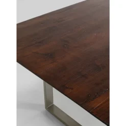 KARE Design Tische-Tisch Symphony Dunkel Silber 200X100