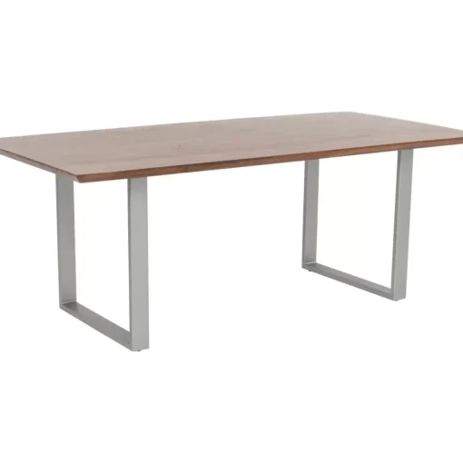 KARE Design Tische-Tisch Symphony Dunkel Silber 200X100