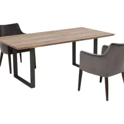 KARE Design Tische-Tisch Symphony Rohstahl 160X80