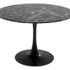 KARE Design Tische-Tisch Veneto Marmor Schwarz O110Cm