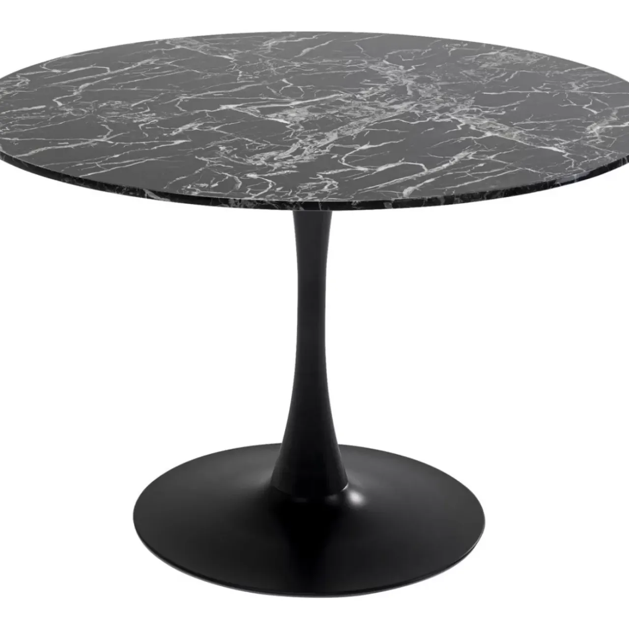 KARE Design Tische-Tisch Veneto Marmor Schwarz O110Cm