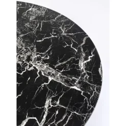 KARE Design Tische-Tisch Veneto Marmor Schwarz O110Cm
