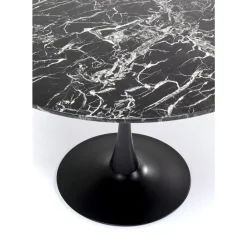 KARE Design Tische-Tisch Veneto Marmor Schwarz O110Cm