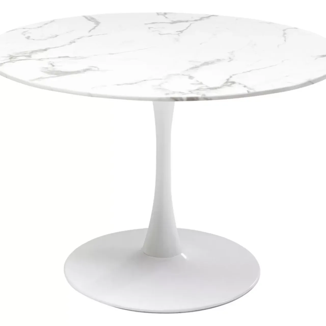 KARE Design Tische-Tisch Veneto Marmor Weis O110Cm