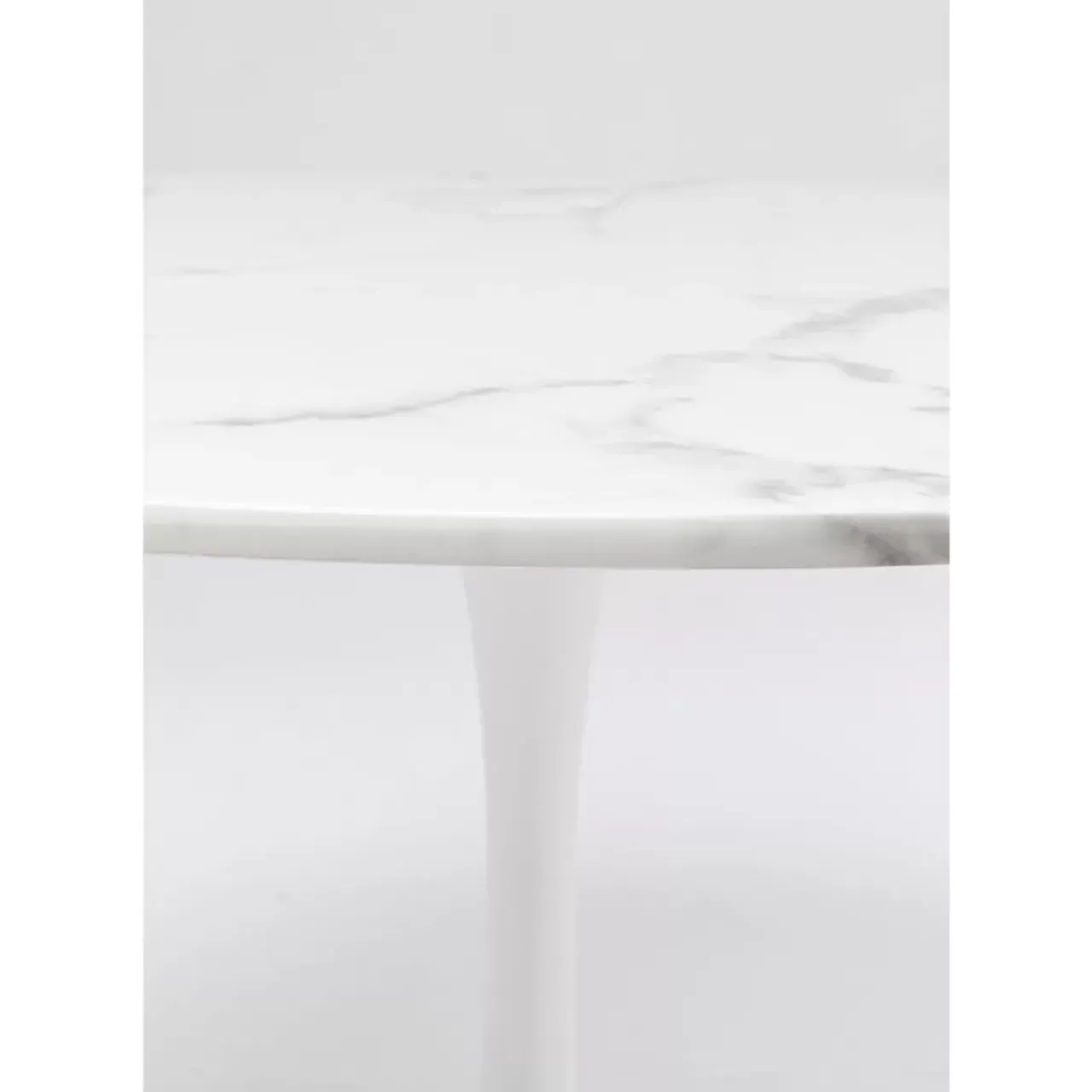 KARE Design Tische-Tisch Veneto Marmor Weis O110Cm