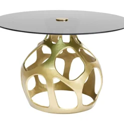 KARE Design Tische-Tisch Volcano Gold O120Cm