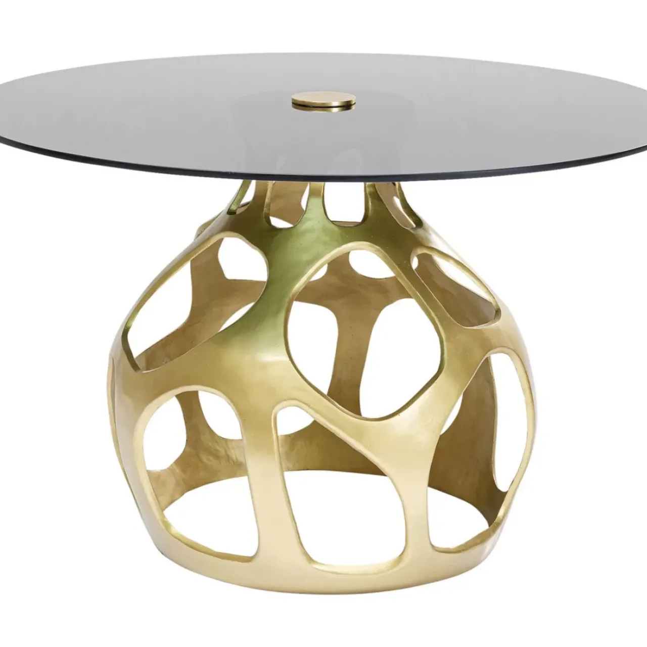 KARE Design Tische-Tisch Volcano Gold O120Cm