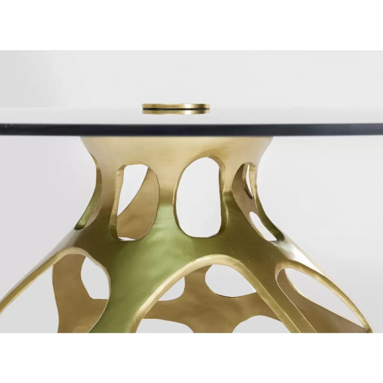 KARE Design Tische-Tisch Volcano Gold O120Cm