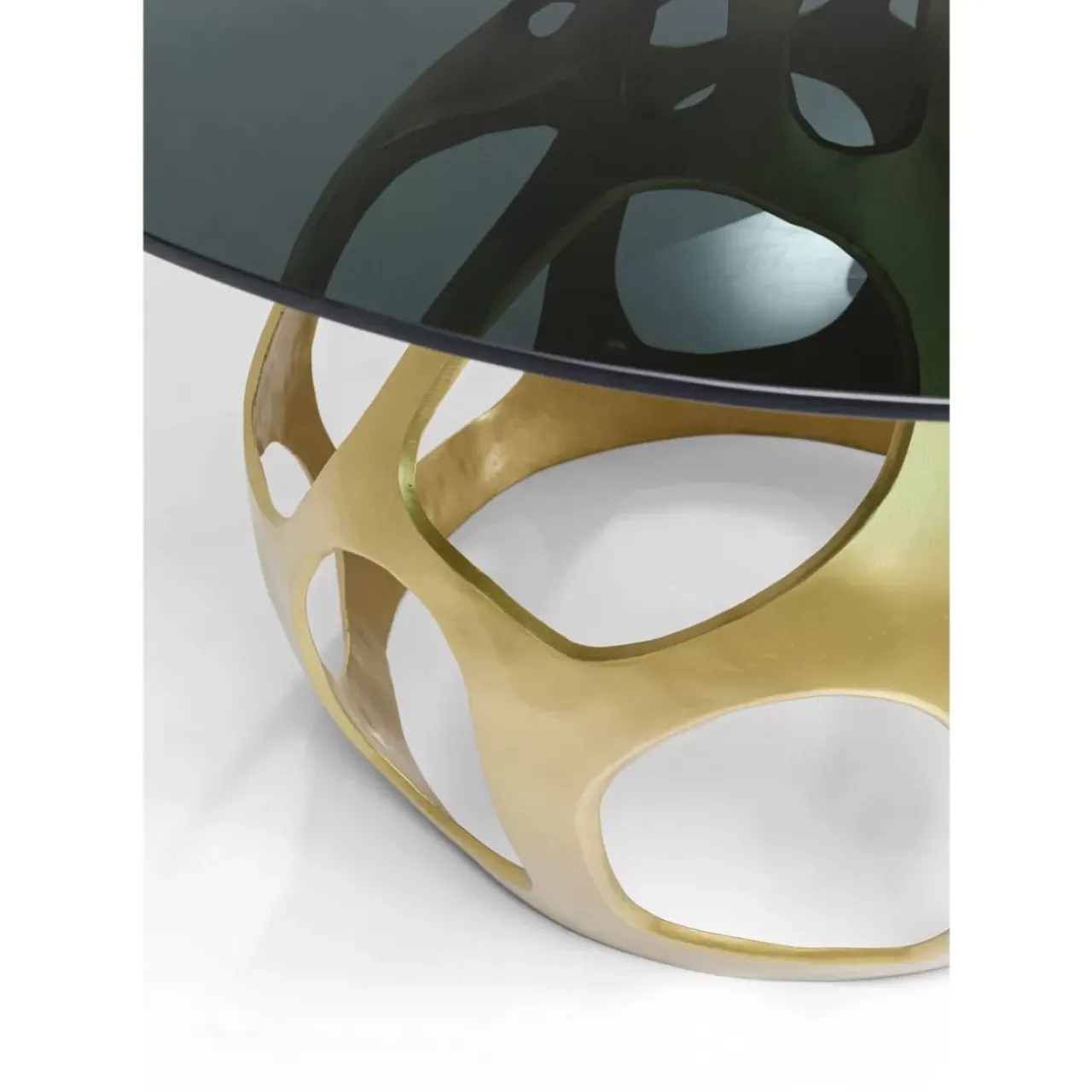 KARE Design Tische-Tisch Volcano Gold O120Cm