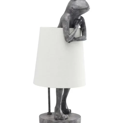 KARE Design Tischleuchten-Tischleuchte Animal Frog Grau