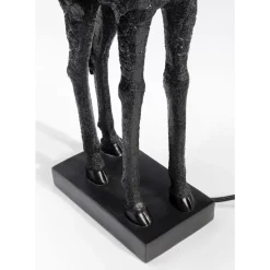 KARE Design Tischleuchten-Tischleuchte Animal Giraffe Matt Schwarz