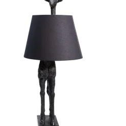 KARE Design Tischleuchten-Tischleuchte Animal Giraffe Matt Schwarz