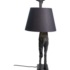 KARE Design Tischleuchten-Tischleuchte Animal Giraffe Matt Schwarz