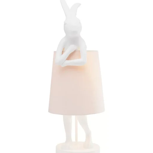 KARE Design Tischleuchten-Tischleuchte Animal Rabbit Weis 68Cm