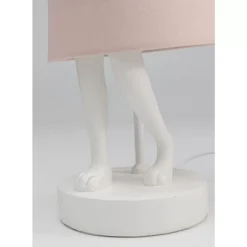 KARE Design Tischleuchten-Tischleuchte Animal Rabbit Weis/Rosa 50Cm
