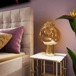 KARE Design Tischleuchten-Tischleuchte Dough Gold