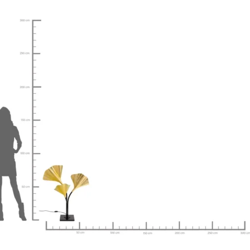 KARE Design Tischleuchten-Tischleuchte Ginkgo Tre 83