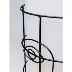 KARE Design Tischleuchten-Tischleuchte Grid Face Weis 60Cm