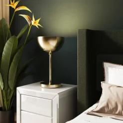 KARE Design Tischleuchten-Tischleuchte Oslo Gold