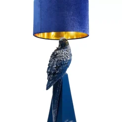 KARE Design Tischleuchten-Tischleuchte Parrot Blau 84Cm