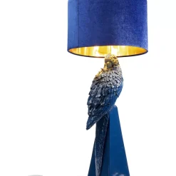 KARE Design Tischleuchten-Tischleuchte Parrot Blau 84Cm