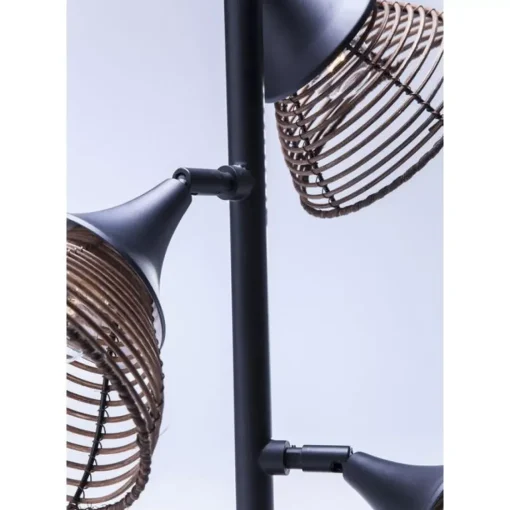 KARE Design Tischleuchten-Tischleuchte Rattan Tre