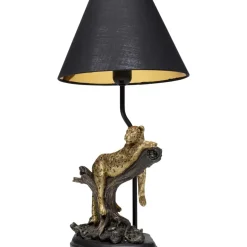 KARE Design Tischleuchten-Tischleuchte Relax Leopard 50Cm