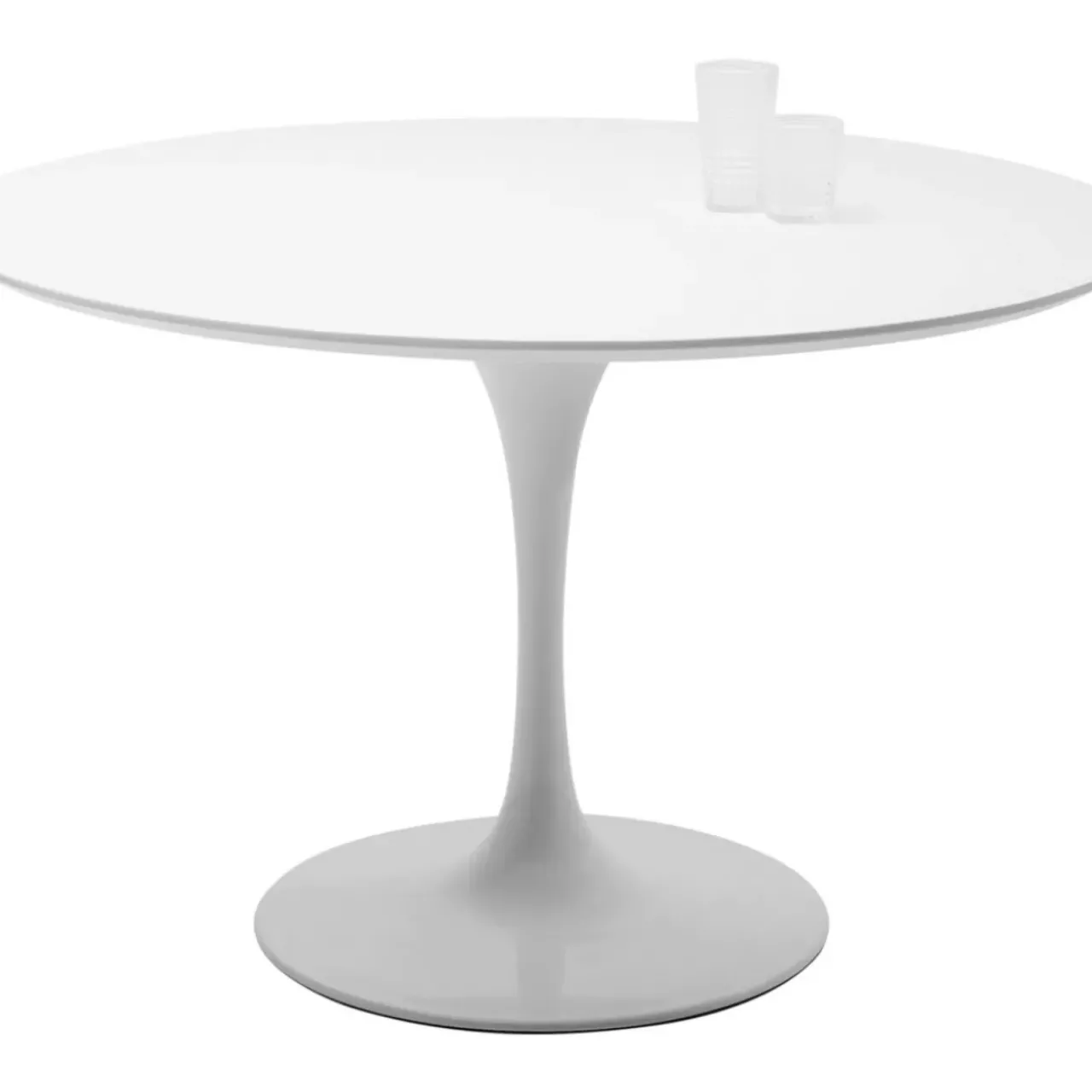 KARE Design Tische-Tischplatte Invitation Round White O120Cm