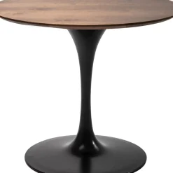 KARE Design Tische-Tischplatte Invitation Round Walnut O90Cm