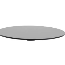 KARE Design Tische-Tischplatte Schickeria Schwarz O110Cm