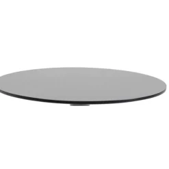 KARE Design Tische-Tischplatte Schickeria Schwarz O80Cm