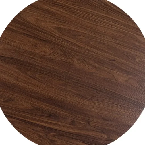 KARE Design Tische-Tischplatte Schickeria Walnussoptik O110Cm