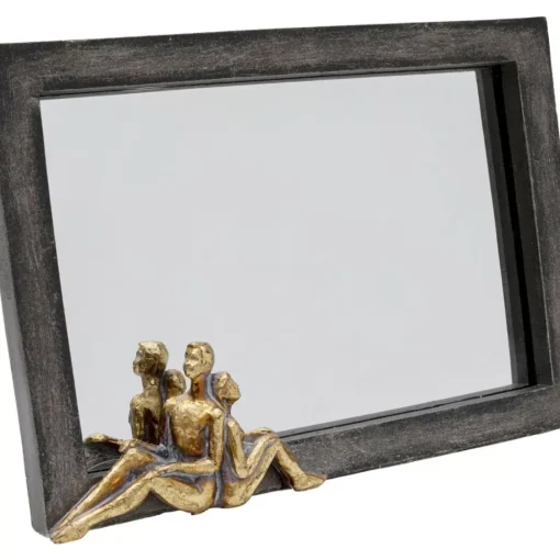 KARE Design Spiegel-Tischspiegel Sitting Couple 18X13Cm