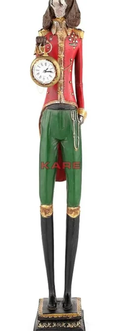 KARE Design Uhren-Tischuhr Gentleman Dog
