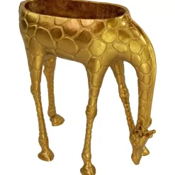 KARE Design Deko & Geschenkartikel-Ubertopf Giraffe Greta,Gold