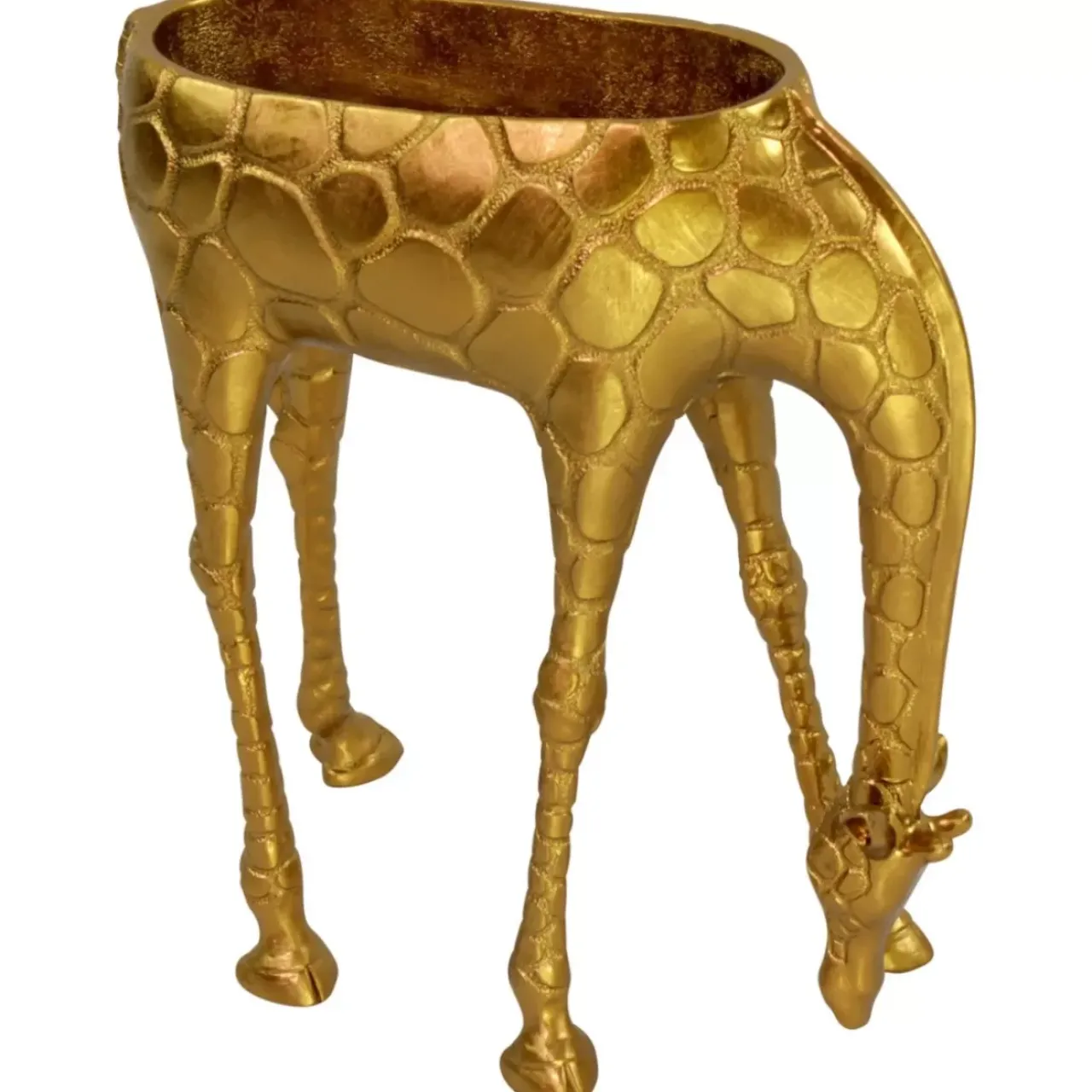 KARE Design Deko & Geschenkartikel-Ubertopf Giraffe Greta,Gold