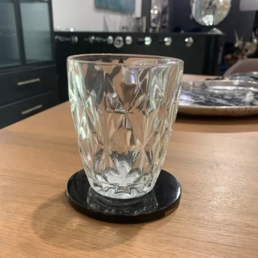 KARE Design Geschirr & Tischaccessoires-Untersetzer Versteinertes Holz
