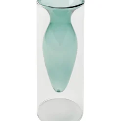KARE Design Vasen-Vase Amore Blau 20Cm