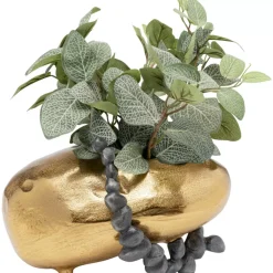 KARE Design Vasen-Vase Art Stones Gold 16Cm