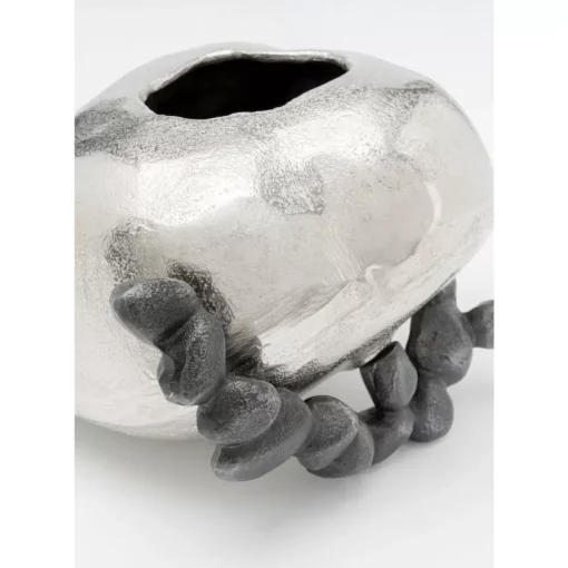 KARE Design Vasen-Vase Art Stones Silber 21Cm