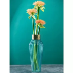 KARE Design Vasen-Vase Barfly Light Blue 43Cm