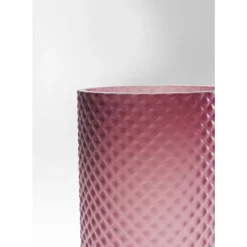 KARE Design Vasen-Vase Barfly Pink Matt 25Cm