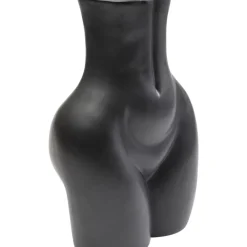 KARE Design Vasen-Vase Donna Schwarz 40Cm