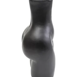 KARE Design Vasen-Vase Donna Schwarz 40Cm