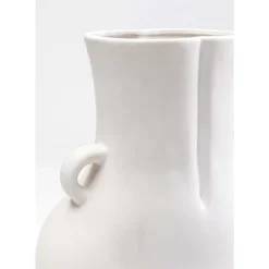 KARE Design Vasen-Vase Donna Weis 40Cm